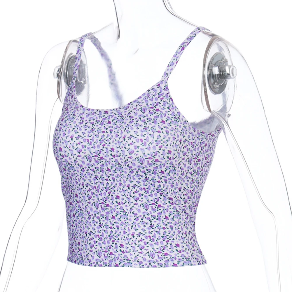 Женский укороченный топ без рукавов привлекательный летний модный жилет на