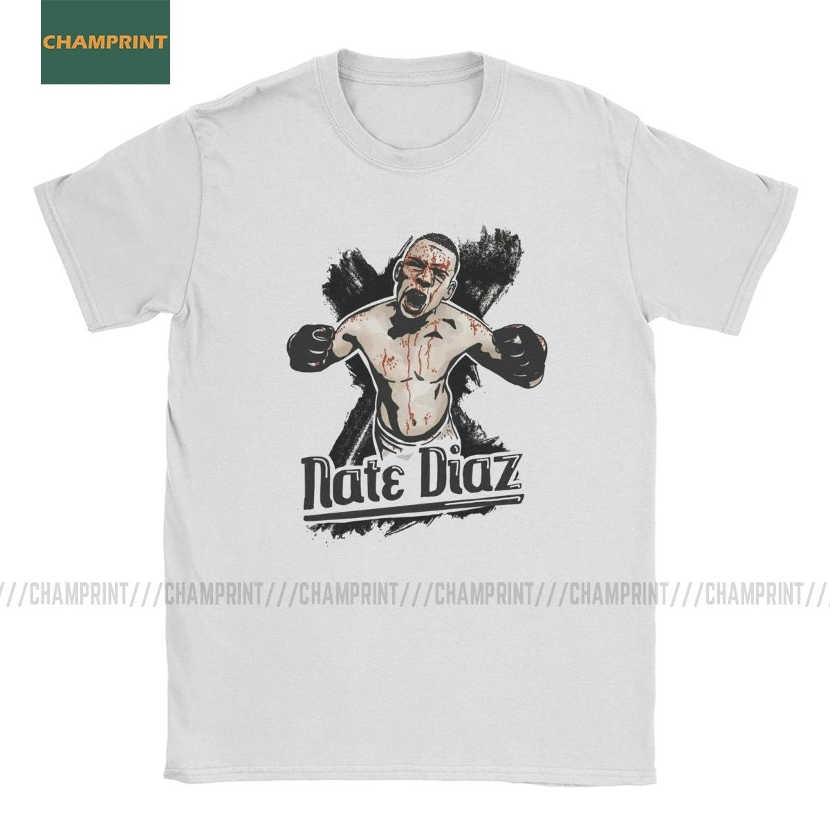 Хипстерская футболка Nate Diaz Мужская хлопковая для ММА Sport Stockton Brothers Fighter футболки с