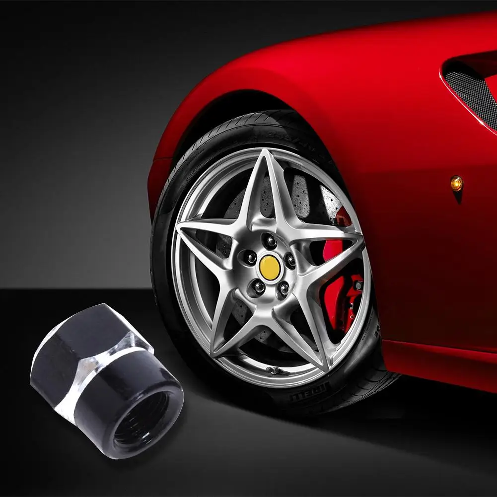 4 шт. универсальные алюминиевые автомобильные колпачки для автомобильных шин