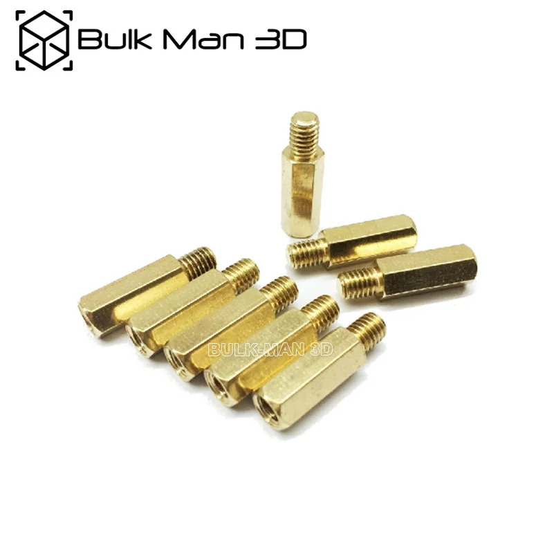 10 шт./лот M3 медные Опорные изоляторы/прокладки|Детали и аксессуары для