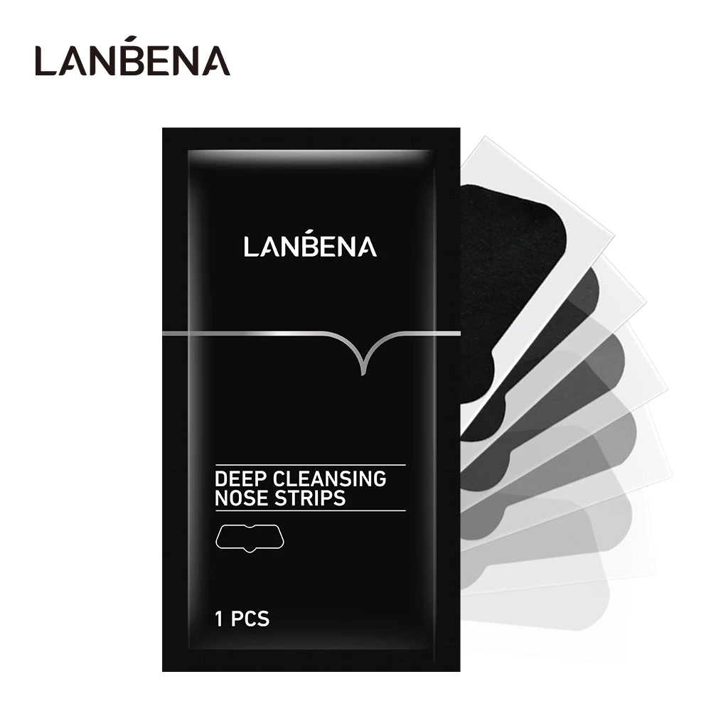 LANBENA с бамбуковым древесным углем Noas маска для лица удаления угрей Pore полоса