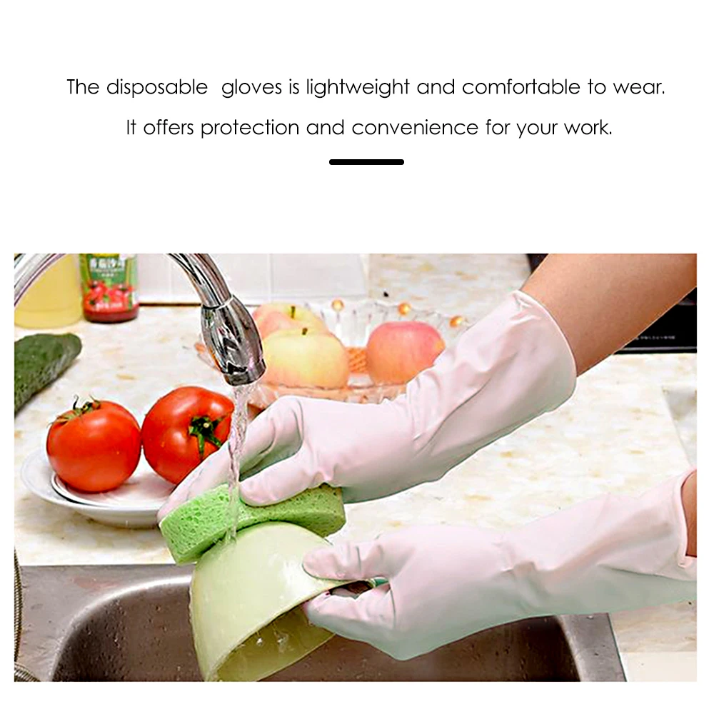 100 шт./корт. Одноразовые перчатки из ПВХ без пудры для дома ресторана кухни