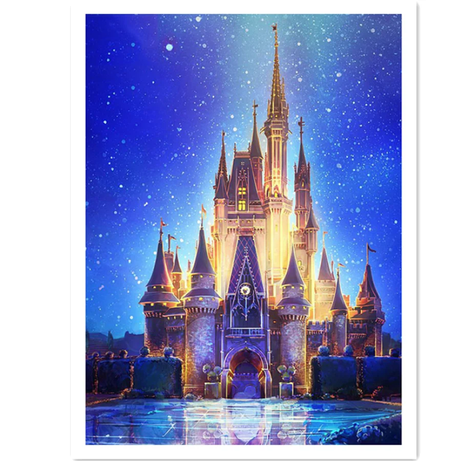 

DIY Painting By Numbers Cartoon Fantasy Handpainted Canvas Painting Home Wall Art Picture For Living Room Unique Gift
