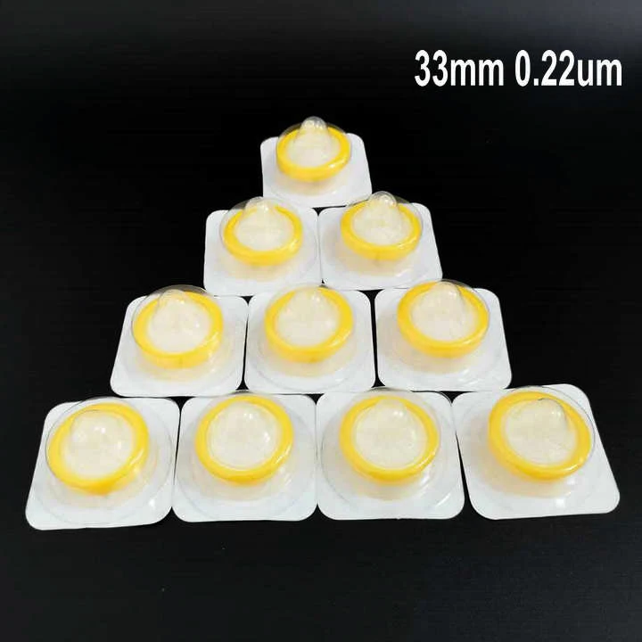 12 шт./лот одноразовый стерильный шприц фильтр мембрана PVDF диаметром 33 мм размер