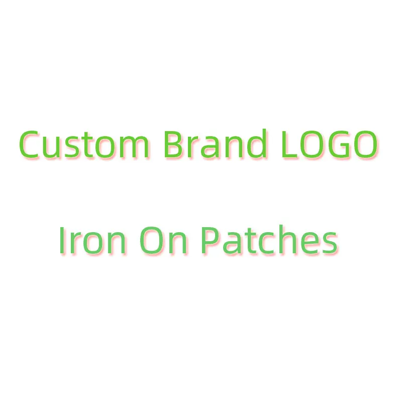 Логотип бренда на заказ зонтик утюг патчи теплообмена виниловые стираемые
