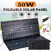 solar panel 5v 50w solar pack photovoltaic panel outdoor power supply solar charging bank solar