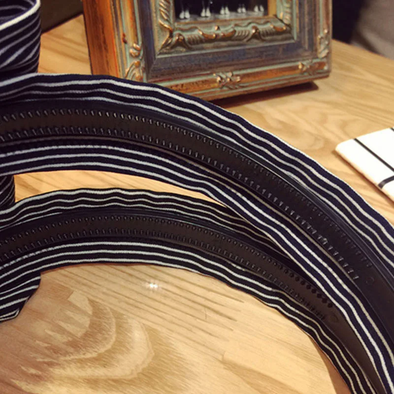 Ободок для волос в клетку с большим бантом аксессуар полоску зубцами широкими