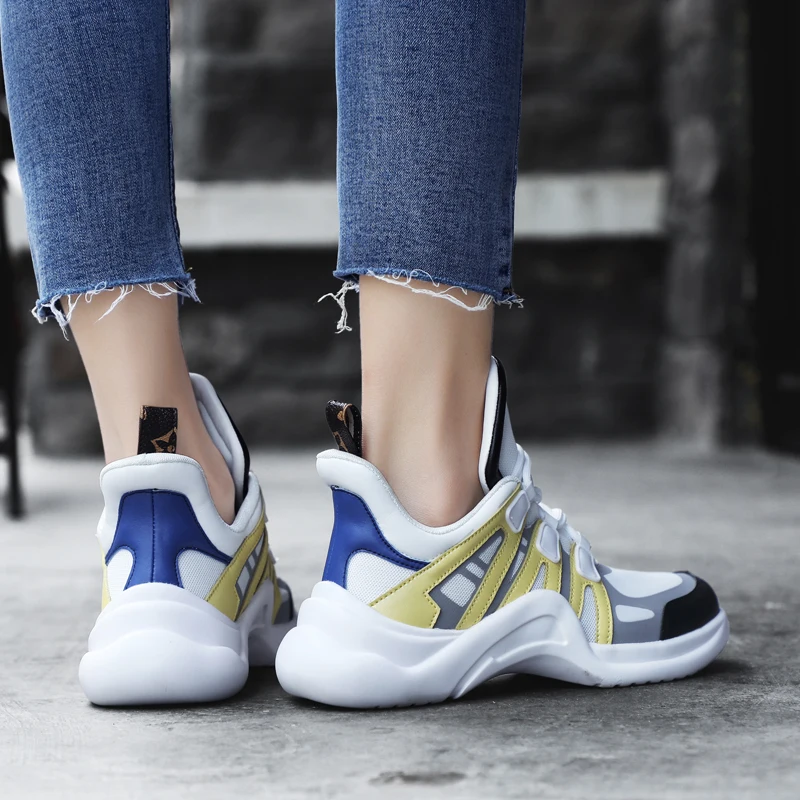 2020 New Sneakers Running Shoes Women Sports Breathable Light Woman Platform Comfortable Walking Jogging | Спорт и развлечения