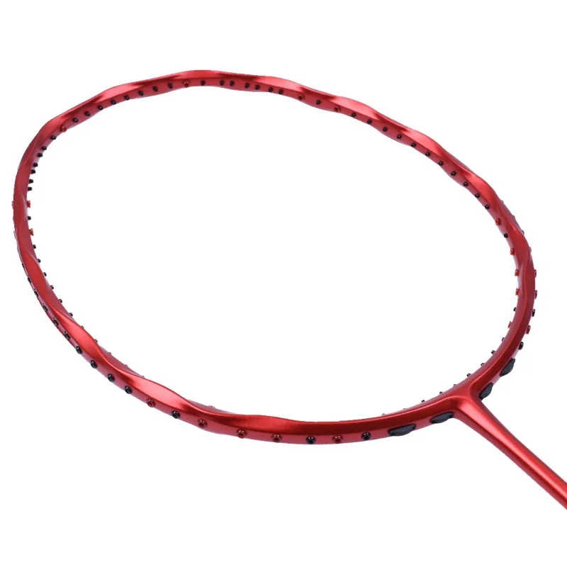 

Ultralight 5U 78g Carbon Fiber Colorful Strung Badminton Rackets Offensive Type Racket Sports With Bag Strings Racquet Speed -40