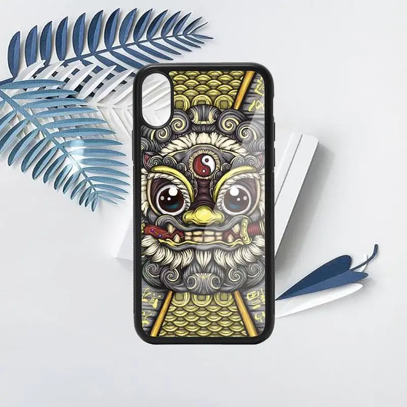 

Pig Rabbit Chinese Style pattern design shell funda Phone Case PC for iPhone 11 12 pro XS MAX 8 7 6 6S Plus X 5S SE 2020 XR