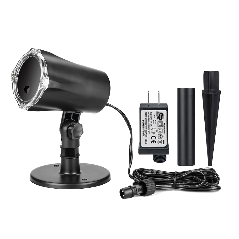 

5W 3D Christmas Animation LED Projector Lamps Stage Light Lawn Light Pathway Spotlight for Party KTV Bars Christmas Decoration
