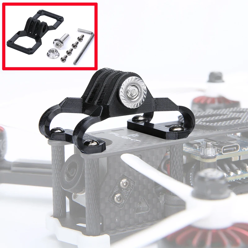 

1 шт. Радиоуправляемый Дрон XL/DC5/SL5 рамка амортизирующие сиденье Крепление амортизатора база GoPro 6/7/8/9 универсальный держатель Поддержка дно З...