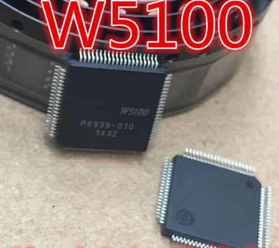 

5PCS New W5100 QFP-80