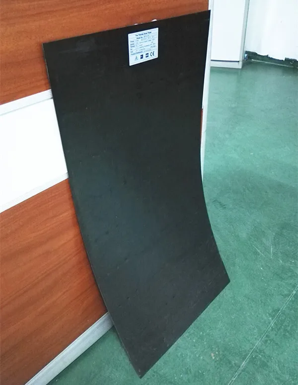 Гибкая солнечная панель 100 Вт полностью черная для солнечных батарей