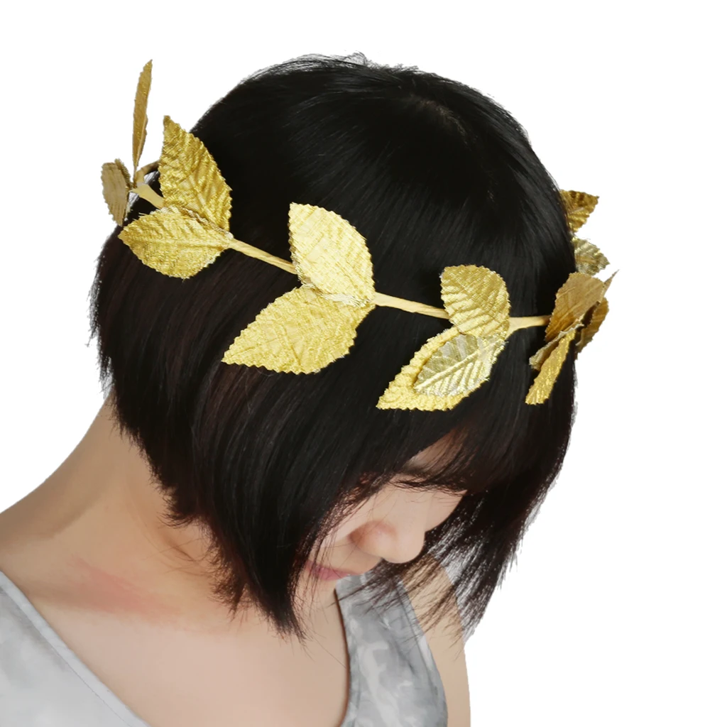 

1pcs Gold Leaves Headband Party Costume Headband Accessories