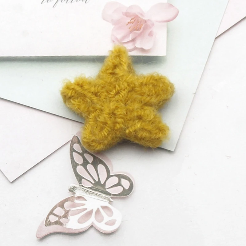 5 Pcs Baby Wool Felt Five-pointed Stars Newborn Photography Props Decorations | Мать и ребенок