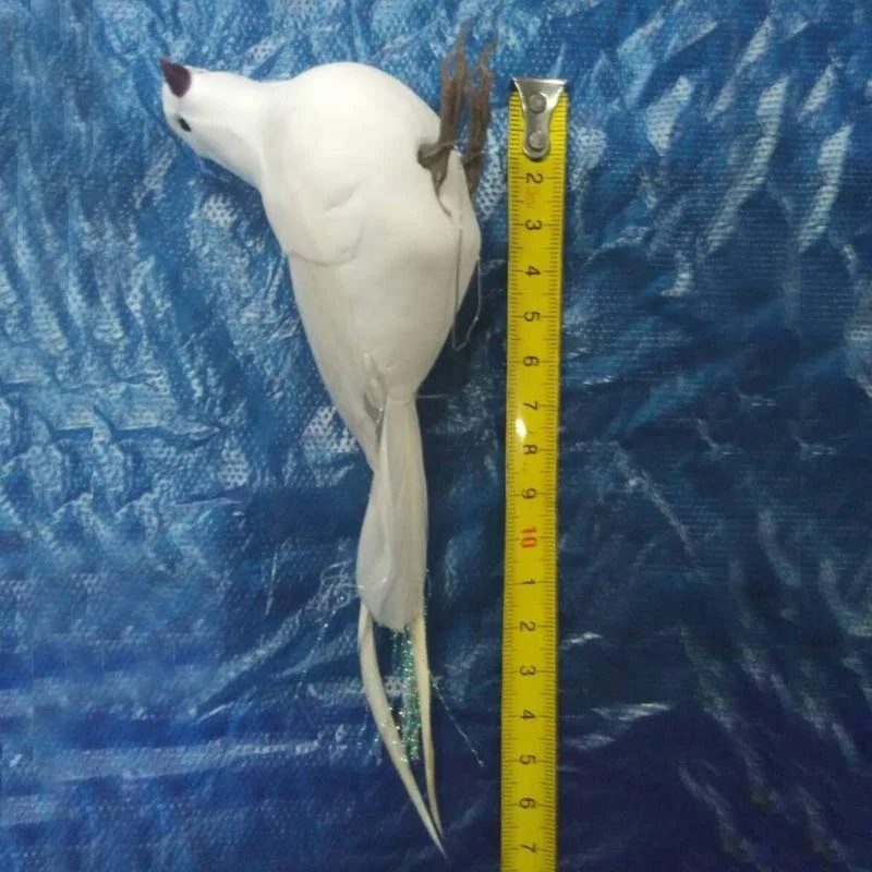 Искусственные Птицы из белой пены ручная работа для дома скрапбукинг сделай сам