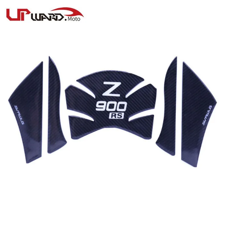 

For KAWASAKI Z900RS Z 900RS 2017-2020 2019 Motorcycle Carbon Fiber Oil Tank Pad Sticker Decals Pad Side Gas Knee Grip Protector