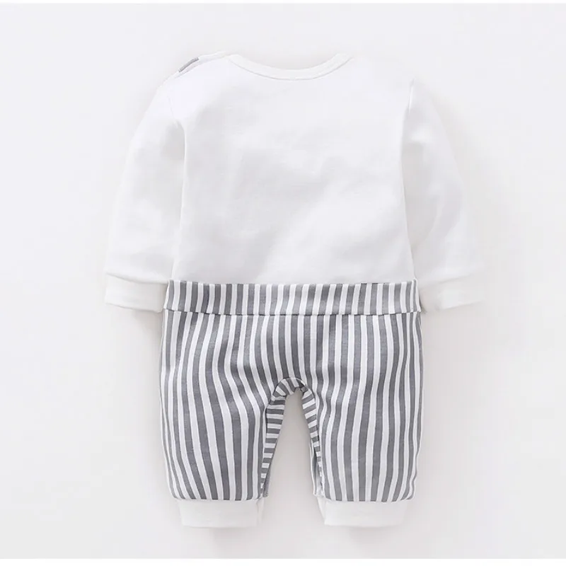 Новинка 2019 года летняя детская одежда для маленьких джентльменов цельнокроеная