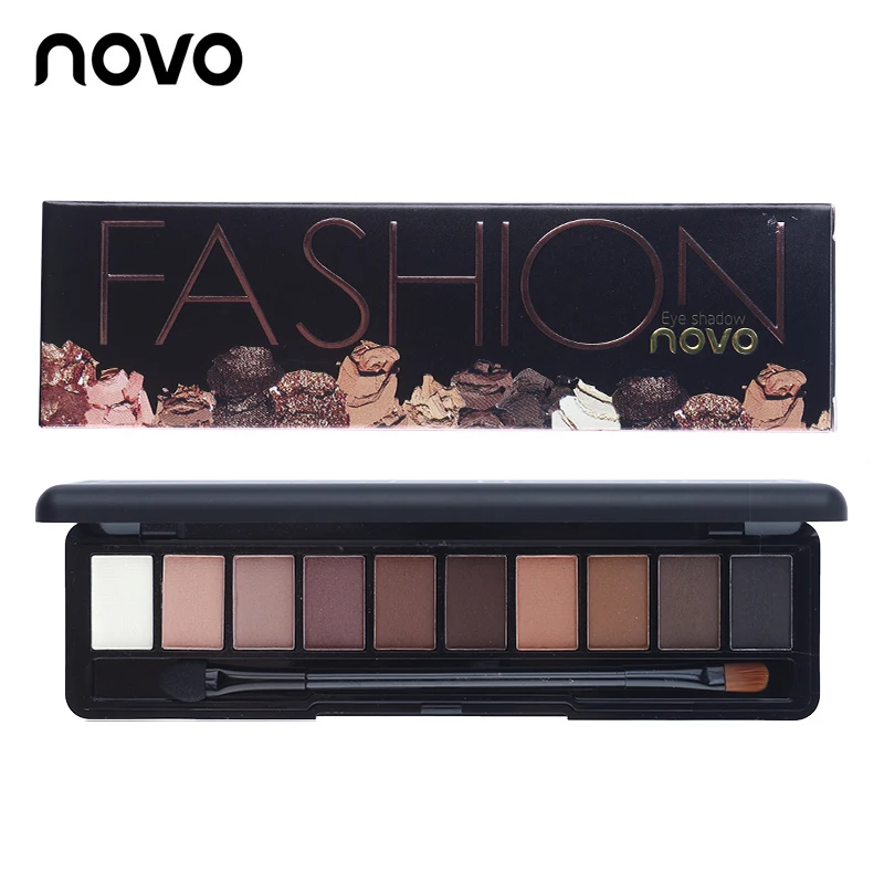 Палитра теней для век с матовым блеском палитра дымчатый телесного цвета| |