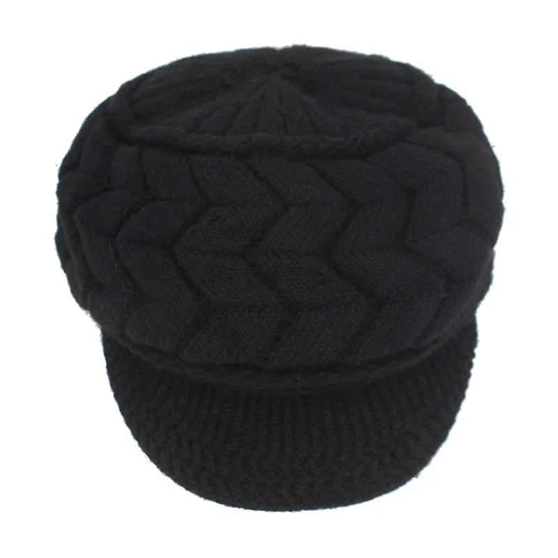 YOUBOME Fashion Winter Skullies Beanies Knitted Hat Scarf Female Hats For Women Men Baggy Girls Warm Thicken Caps | Аксессуары для