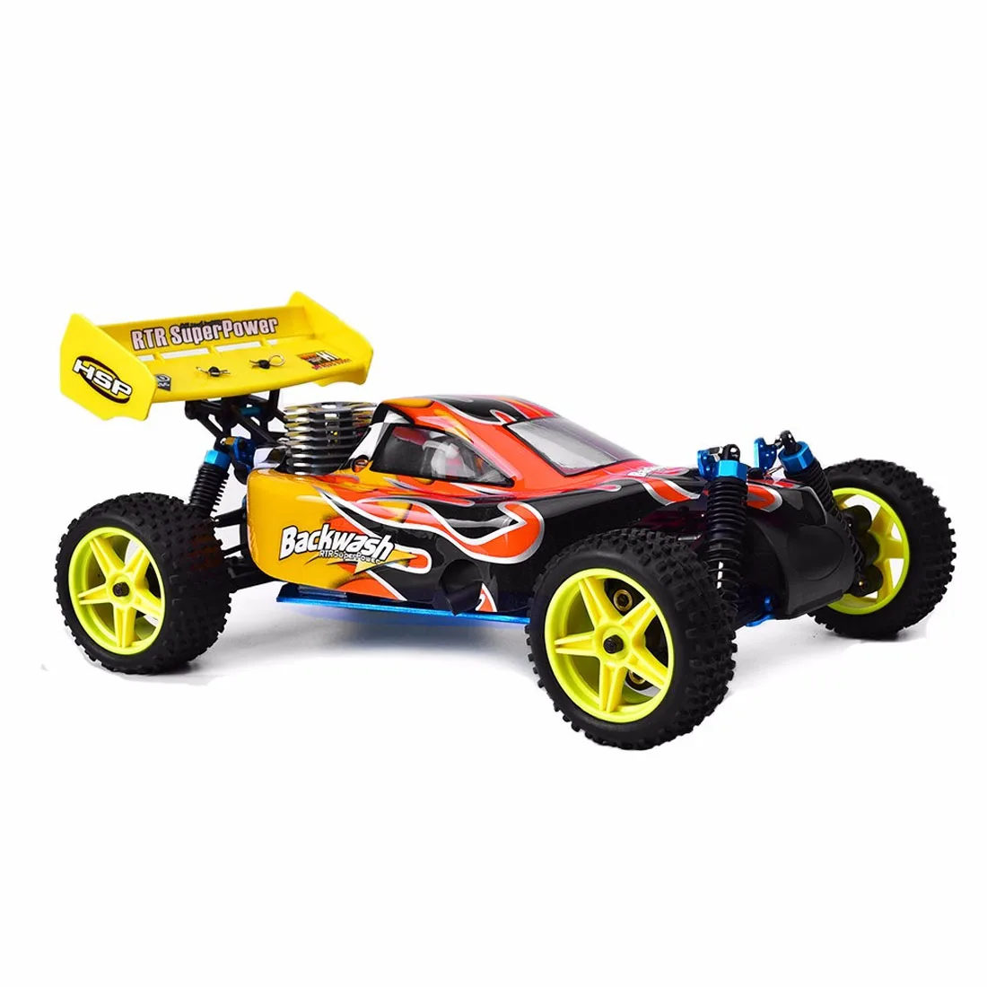 HSP 94166 1/10 4WD 2 4G RC внедорожный багги метанол питание автомобиля с уровнем 18cxp