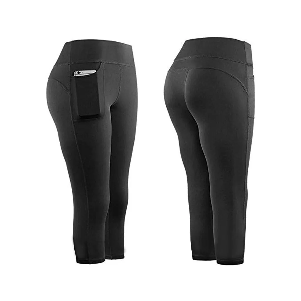 Женские брюки женские эластичные Леггинсы для йоги фитнеса бега спортзала