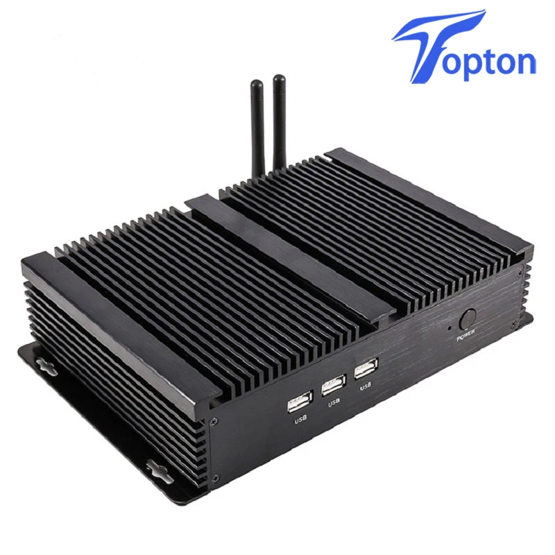 Настольный мини-компьютер Topton Industiral Linux Windows XP Celeron 1007U 1 5 ГГц двухъядерный * Lan 2 RS232