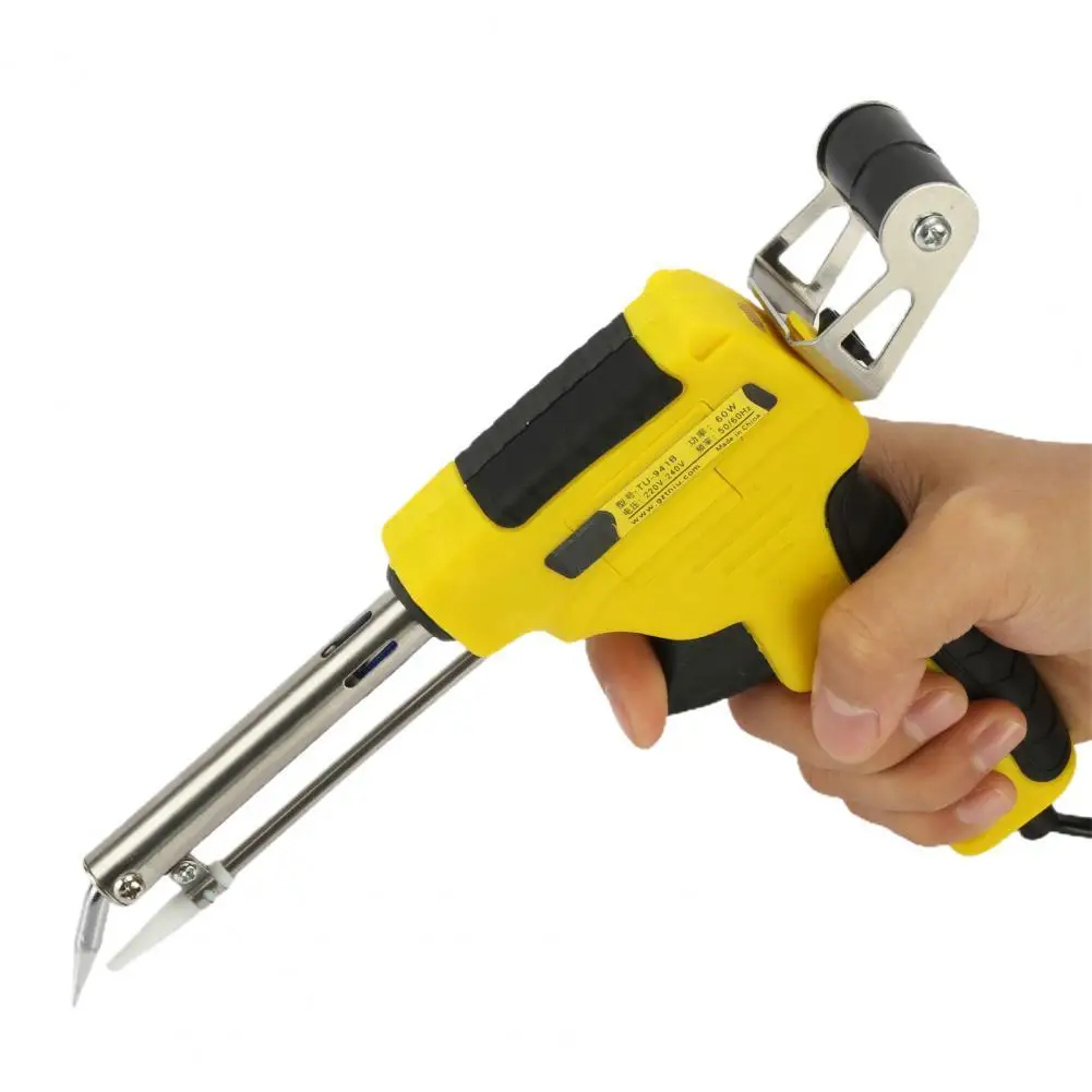 

60/80 Вт Электрический паяльник для подключения к Профессиональный инструмент для лужения внешний слюдяное нагревательное Тип руководство о...