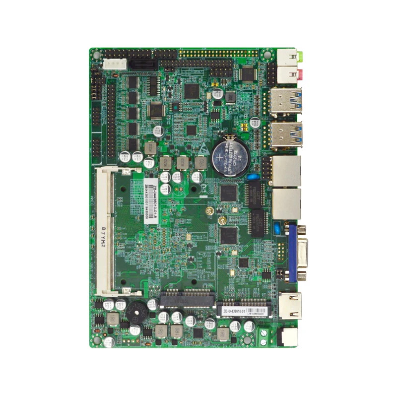 EP 4380 Встроенная Промышленная материнская плата ddr3 3855U процессор 4 * USB3.0 2 LAN MINI