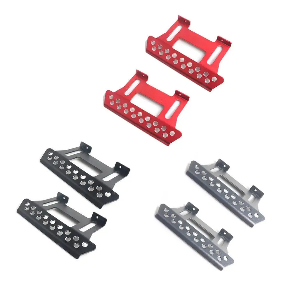 2 шт. металлическая боковая подножка х педаль пластина для осевых SCX10 боковые шаг