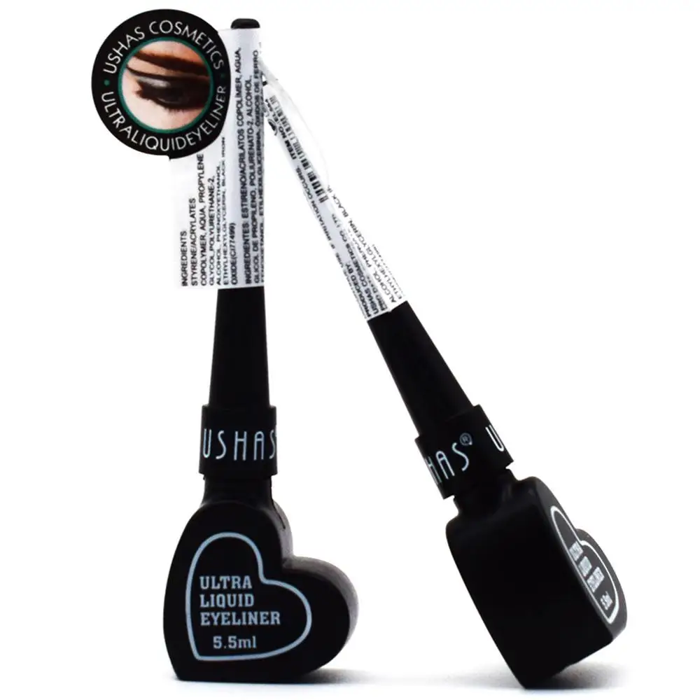 Подводка для глаз в форме сердца стойкая водостойкая цветная жидкая подводка