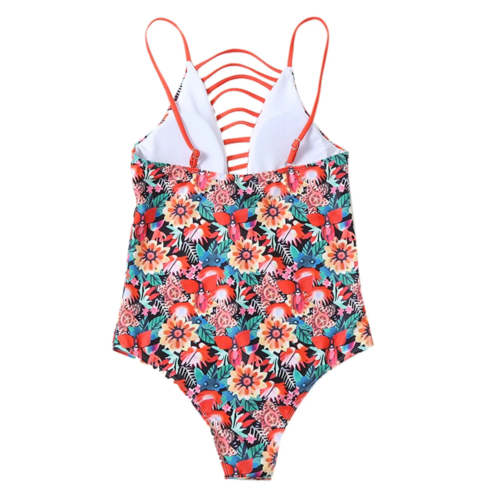 

Women One Piece Bikinis Set Bandeau Bandage Sexy Monokini Push Up Padded Bra Swimwear Swimsuit Beach Bathing Suits