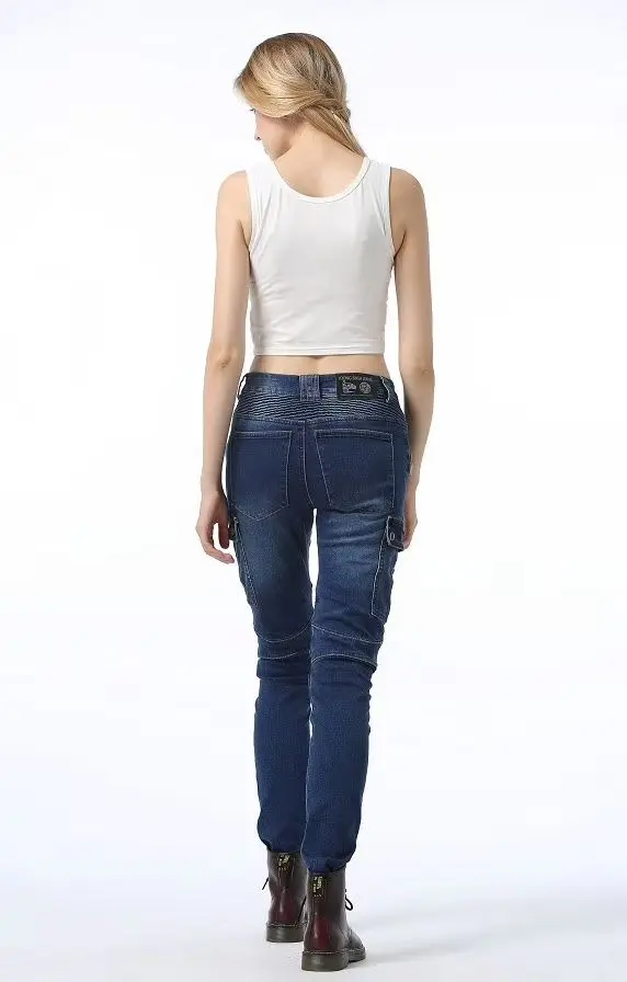 Женские мотоциклетные брюки новые джинсы для езды по бездорожью мотокросса