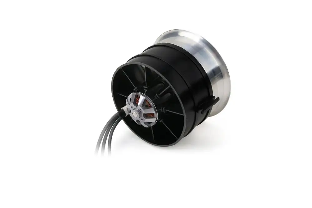 HSD Jets S EDF полуметаллический Электрический воздуховод вентилятор 120 мм 10 лопастей