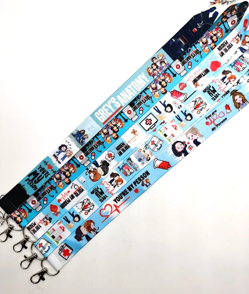 Новые с принтом медсестры шейный ремешок Мобильный телефон брелок подвесками