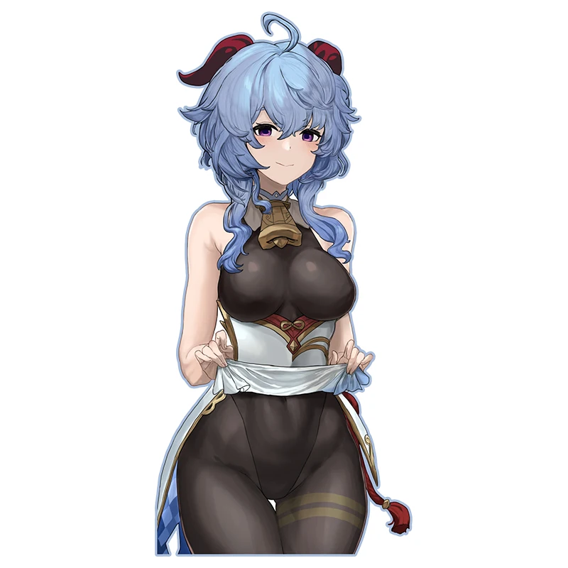 

D138 # Anime Cartoon Cute Girl Self-adhesive Car Sticker Vinyl Decal Waterproof for Motorcycle Bumper Laptop Car Window Door