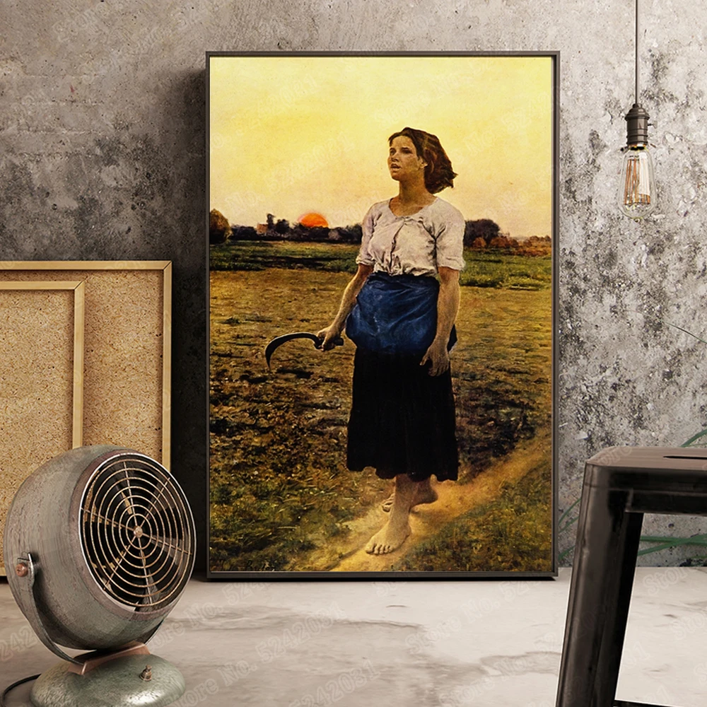 

Постер с принтом песни ларка Джулс бретонский пейзаж во французской сельской местности холст живопись настенное Искусство Декор