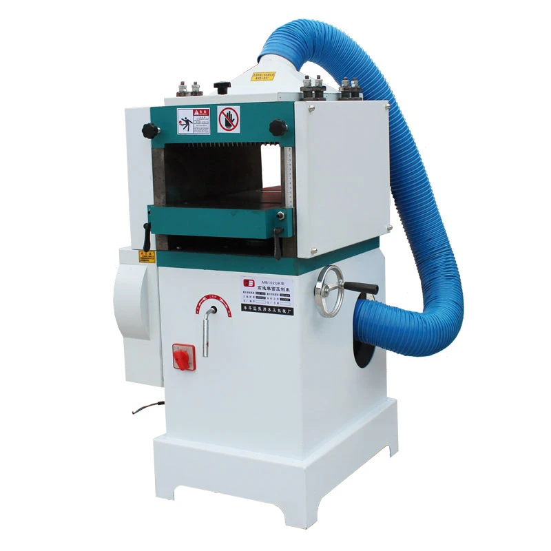 

220V / 380V High Speed Single-sided Carpentry Desktop Pressure Planer Wood Wire Machine Woodworking Machinery Four-piece Knife