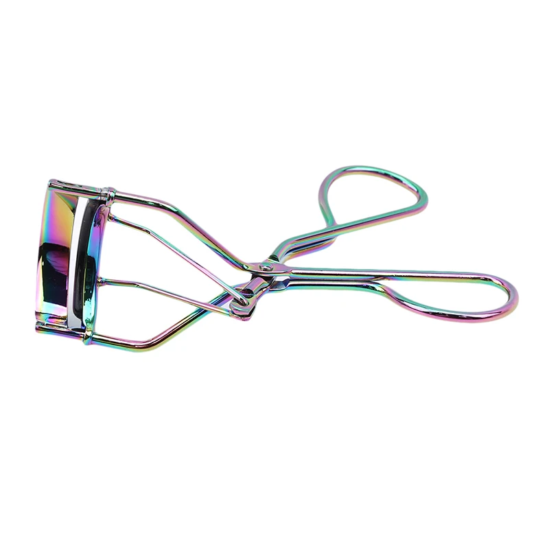 Новые радужные цветные щипцы для завивки ресниц модные складные ресницы
