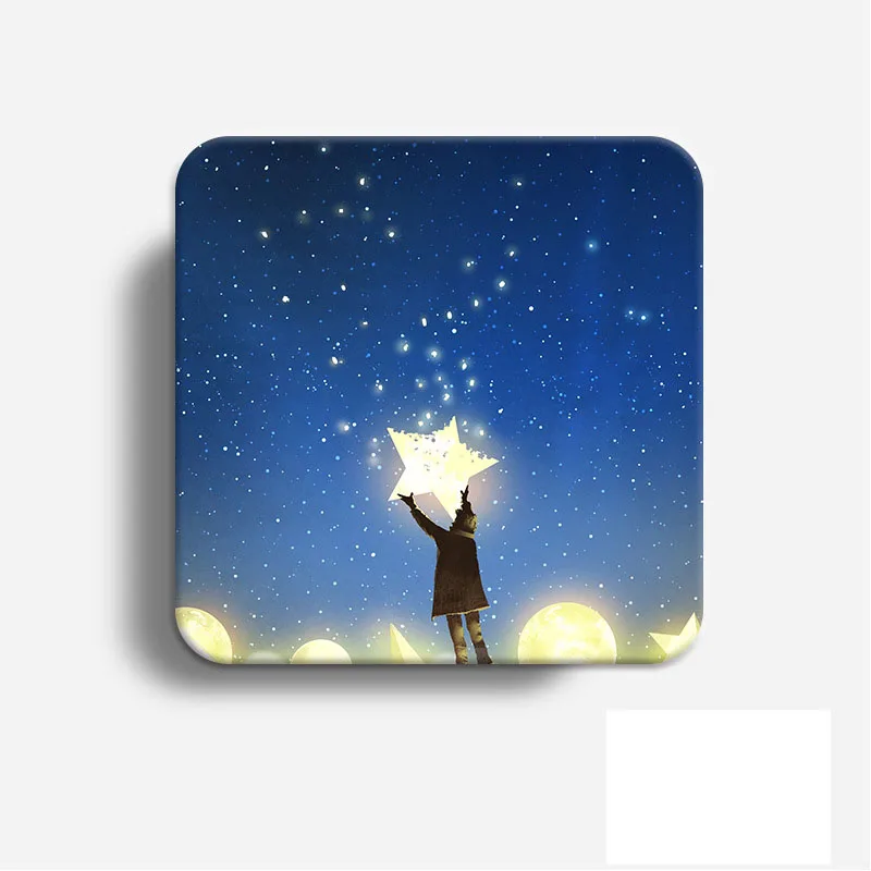 1/5 шт. квадратные подставки для напитков Абсорбирующая Тепловая подставка