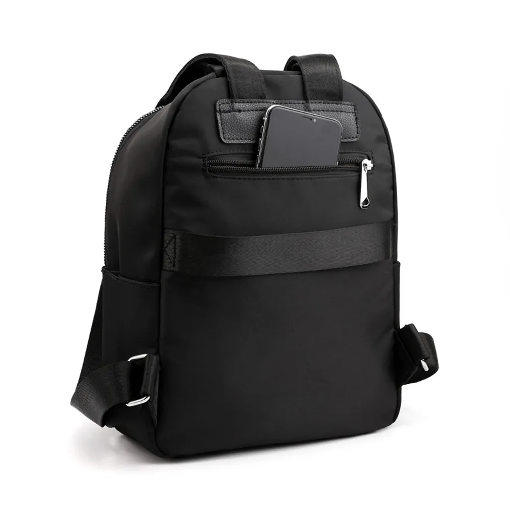 Женские рюкзаки большой емкости для путешествий одноцветные винтажные Стильные