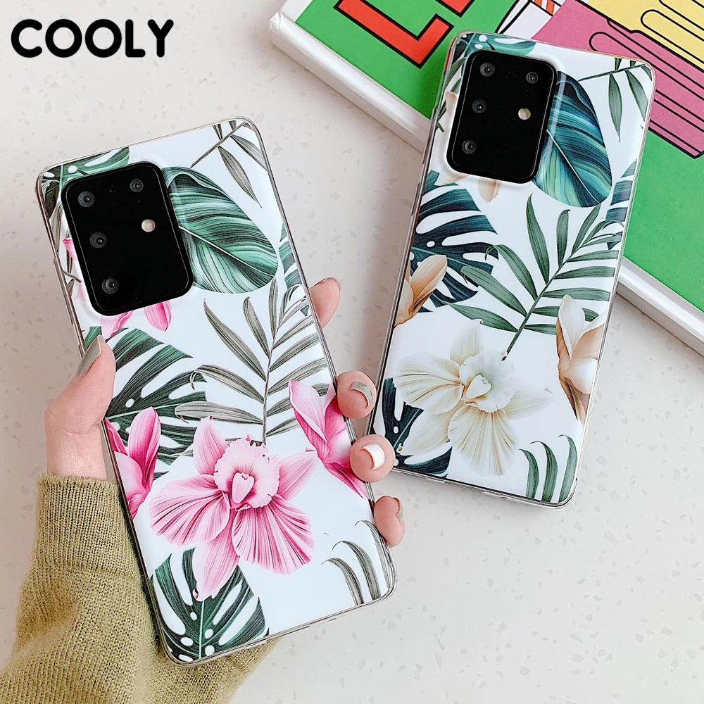 Чехол для телефона COOLY Art силиконовый чехол Samsung Galaxy A50 A51 A70 A71 A40 S20 Ultra S8 S9 S10 Note 10 Plus