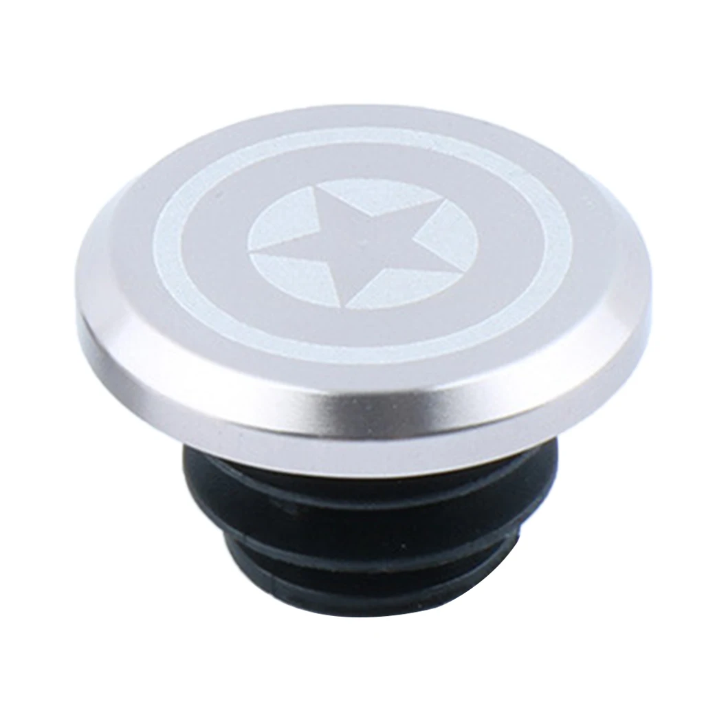 Silver B 18.8mm 1 шт., наконечник для руля велосипеда из сплава, заглушки для велосипеда, наконечник для велосипеда, MTB, горный велосипед, запчасти для велосипеда - Цвет: Silver B 18.8mm