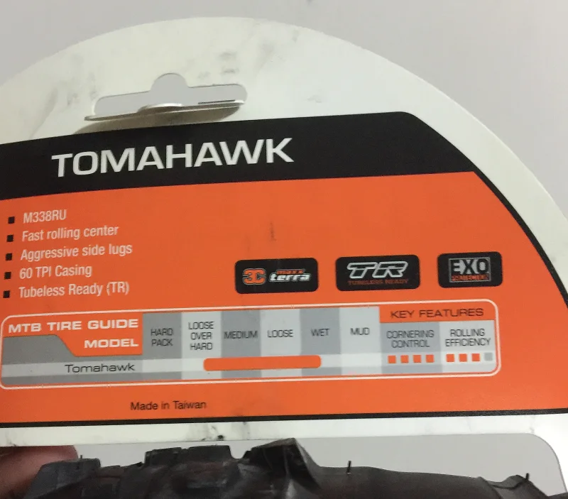 Maxxis TOMAHAWK бескамерные велосипедные шины 27,5*2,3 сверхлегкие 60TPI120TPI 3C бескамерные готовые анти прокол mtb горные шины 650B