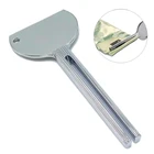 Выдавливатель для зубной пасты, из нержавеющей стали, набор аксессуаров для ванной комнаты, краска для волос, косметический дозатор в форме ключа выжиматель тюбика с краской