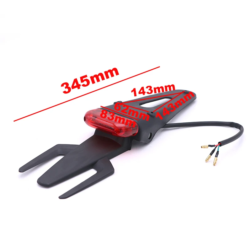 Универсальный мотоциклетный задний фонарь 5 светодиодов для Honda Yamaha Suzuki KTN Kawasaki| |