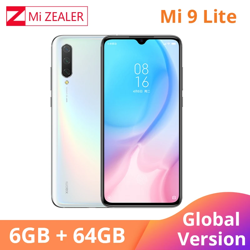 Смартфон Red mi Global Version Xiaomi 9 Lite 6 ГБ 64 (CC9) Snapdragon 710 48мп тройная камера экран