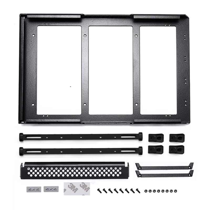 

2021 New 1:10 Roof Rack Accessories Upgrades Part Ideal Tool for Car Lovers Cultivate Children's Hands-on Ability Exquisite