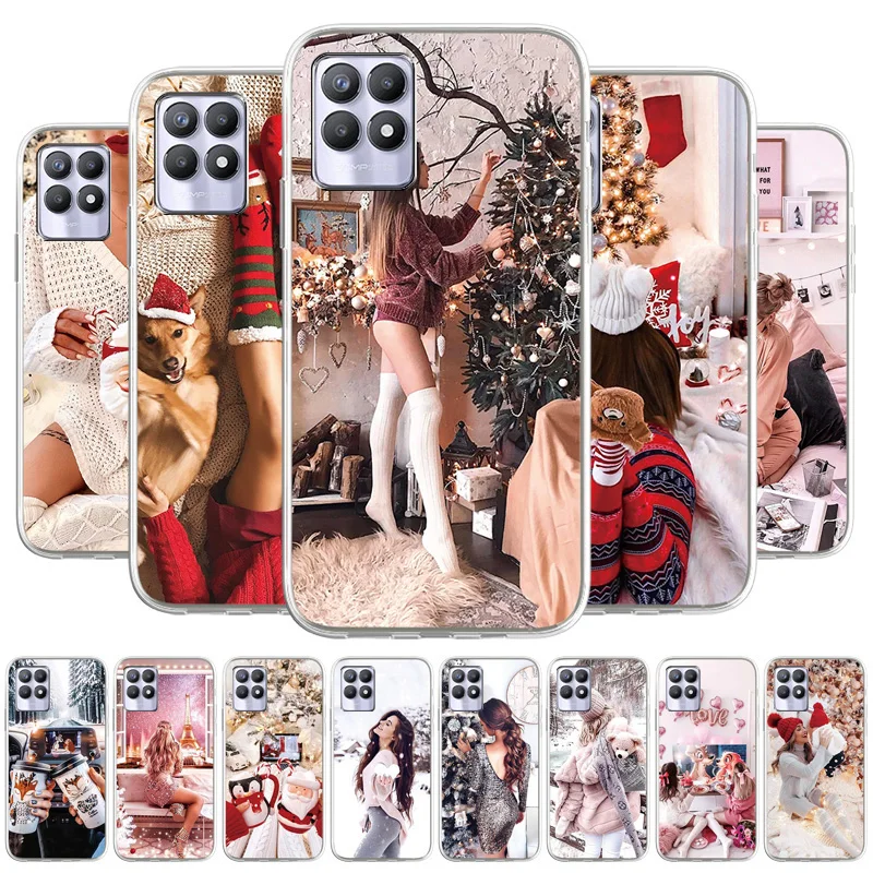 

For Oppo Realme 8i Case For Realme GT Neo 2 Case Silicone Phone Case For Oppo Realme C21 C15 C25 8 7 6 Pro 5i Find X3 Lite Cover
